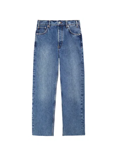 Anine Bing Gavin Jeans 29" In Blue