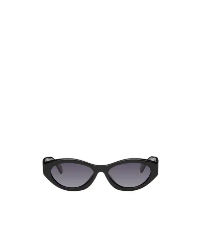 Anine Bing Geometric Sunglasses In Gray