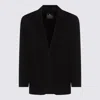 Anine Bing Black Wool Blazer In Black