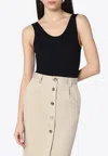 Anine Bing Ginny Ribbed Bodysuit