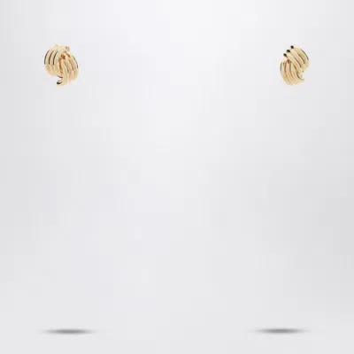 Anine Bing Gold-plated Brass Earrings In Yellow