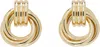 Anine Bing Gold Triple Knot Earrings In Gold