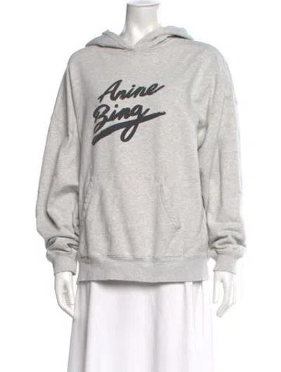 Pre-owned Anine Bing Graphic Print Crew Neck Sweater In Multi