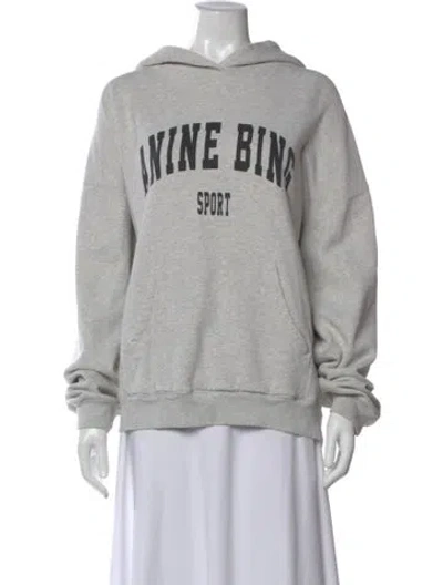 Pre-owned Anine Bing Graphic Print Crew Neck Sweater In Multi