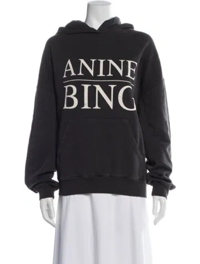 Pre-owned Anine Bing Graphic Print Crew Neck Sweater W/ Tags In Multi