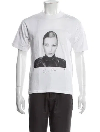 Pre-owned Anine Bing Graphic Print Crew Neck T-shirt In Multicolor