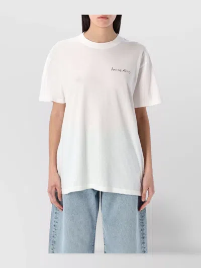 ANINE BING GRAPHIC PRINT T-SHIRT LYRICS WALKER