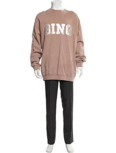 Pre-owned Anine Bing Graphic Print Windbreaker In Neutral