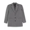ANINE BING GRAY  BLACK JACKETS