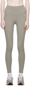Anine Bing Gray Blake Leggings In Grey