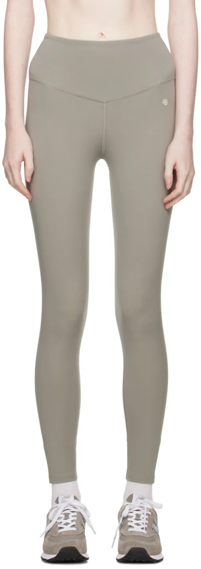 Anine Bing Gray Blake Leggings In Grey