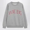 ANINE BING ANINE BING GRAY SPENCER SWEATSHIRT
