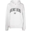 Anine Bing Harvey Logo Print Hooded Sweatshirt