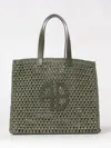 Anine Bing Large Rio Tote In Green