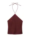 Anine Bing Hang The Neck Sling In Red