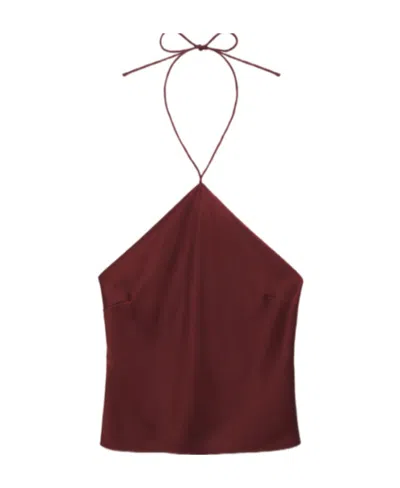 Anine Bing Hang The Neck Sling In Red