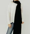 Anine Bing Wool-blend Logo Hannah Scarf In Black