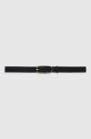 Anine Bing Harper Belt In Black