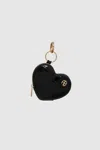 Anine Bing Harriett Coin Purse In Black Embossed In Black