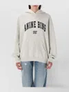 Anine Bing Harvey Logo Print Hooded Sweatshirt