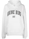 Anine Bing Harvey Logo-print Sweatshirt In Grey