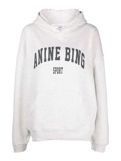 ANINE BING HARVEY LOGO SWEATSHIRT