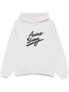 Anine Bing Harvey Logo Jersey Sweatshirt Hoodie