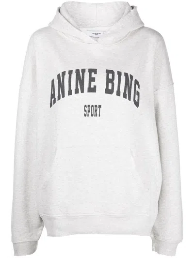 Anine Bing Harvey Sweatshirt - Heather Grey Clothing