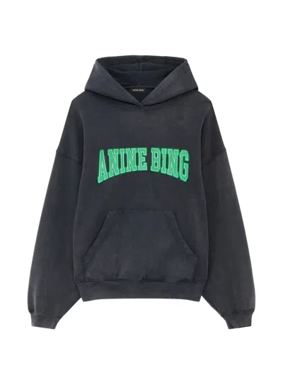 Anine Bing Harvey Sweatshirt In Black