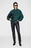 Anine Bing Harvey Sweatshirt In Green