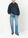 Anine Bing Harvey Logo-print Cotton Hoodie