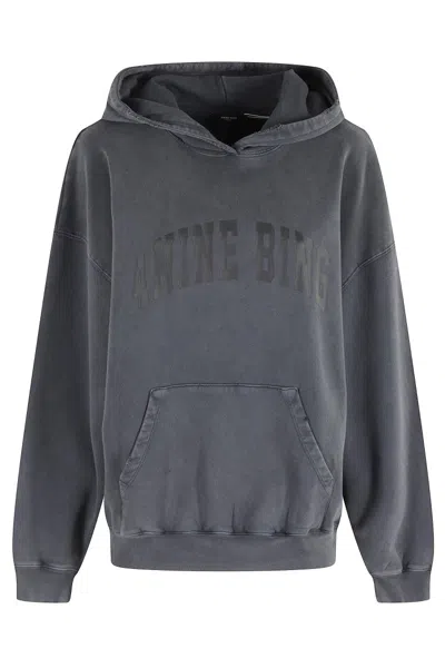 Anine Bing Harvey Sweatshirt In Gray