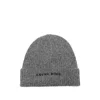 Anine Bing Ribbed-knit Beanie In Gray