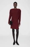 Anine Bing Haven Dress In Cabernet In Burgundy