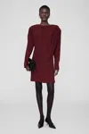 Anine Bing Haven Dress In Cabernet In Red