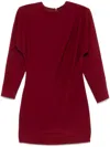Anine Bing Haven Dress In Cabernet In Red
