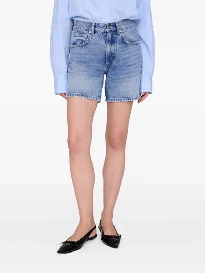 Anine Bing Heath Denim Shorts
