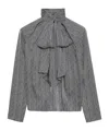 Anine Bing Rachel Top In Gray