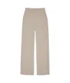 Anine Bing High-waisted Casual Pants In Nude