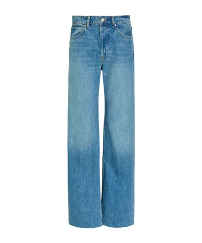 Anine Bing High-waist Relaxed-fit Jeans In Blue