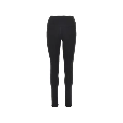 Anine Bing High-waisted Stretch Nylon Leggings In Black