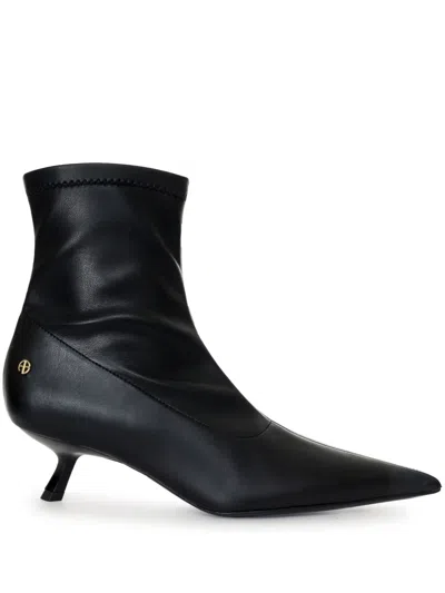 Anine Bing Hilda 50mm Ankle Boots In Black