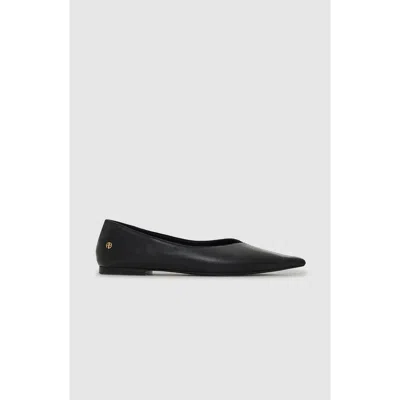 Anine Bing Hilda Ballerinas In Black