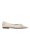 Anine Bing Beige Hilda Ballerina Flats In Neutral