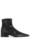 Anine Bing Black Hilda Flat Boots In 黑色