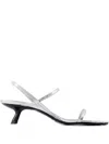 Anine Bing Hilda Leather Ankle-strap Pumps
