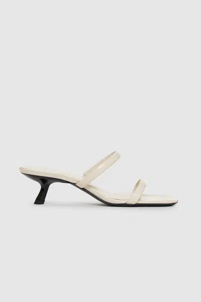 ANINE BING ANINE BING HILDA MULE SANDALS IN BONE