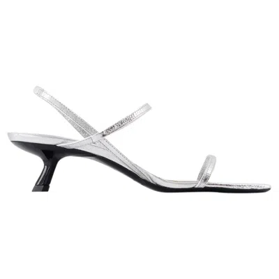 ANINE BING HILDA PUMPS - ANINE BING - LEATHER - SILVER