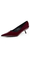 Anine Bing Hilda Pumps In Dark Red Patent In Dark Red Patent
