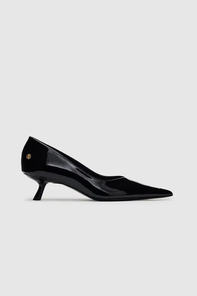 Anine Bing 50mm Hilda Pumps In Black